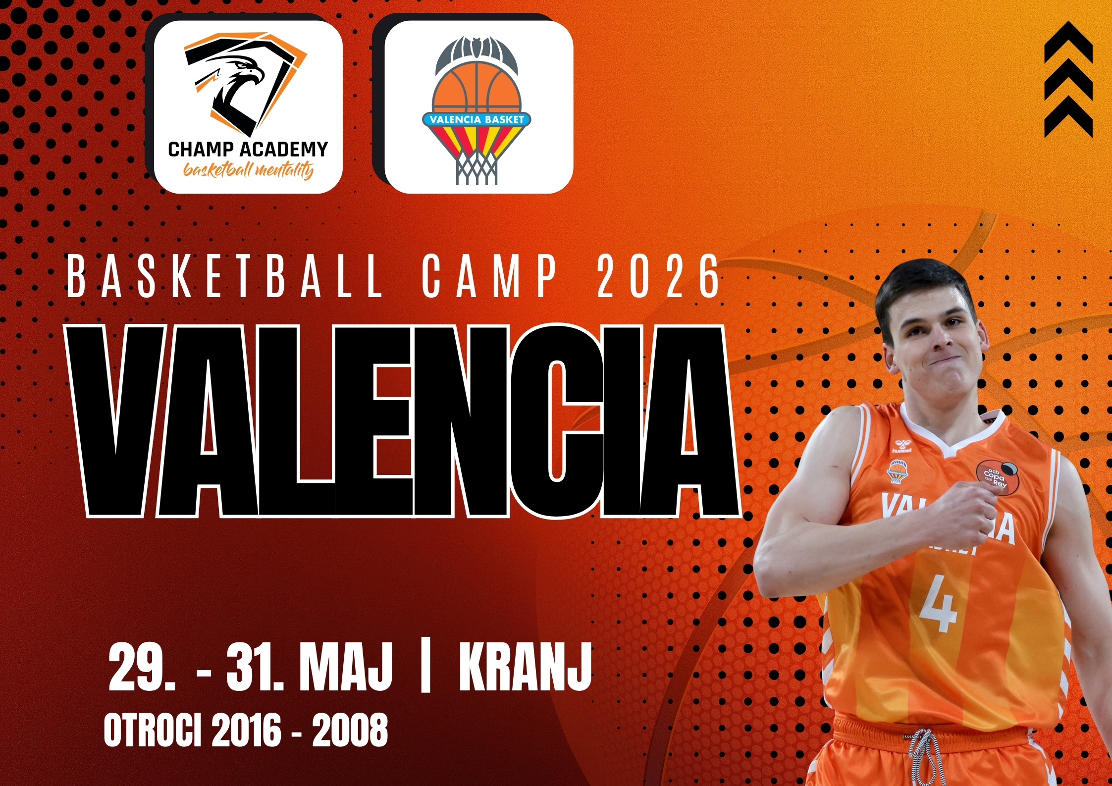 Evroligaški Valencia camp v Sloveniji